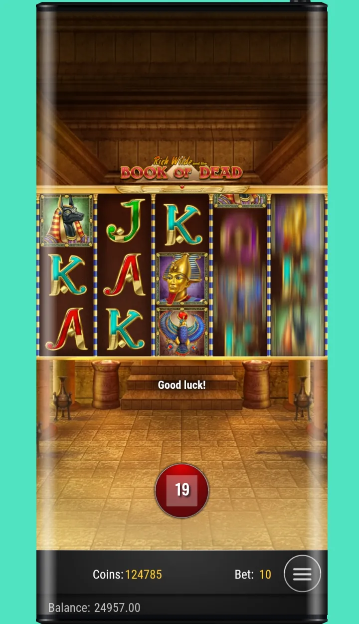 Book of Dead app screenshot